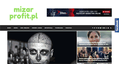 Desktop Screenshot of mizarprofit.pl